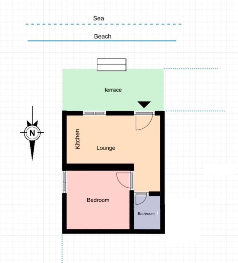 Appartement Kaminaki Beachfront